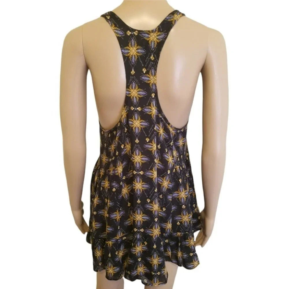 Free People Smocked Sides Tunic Top - Picture 3 of 4